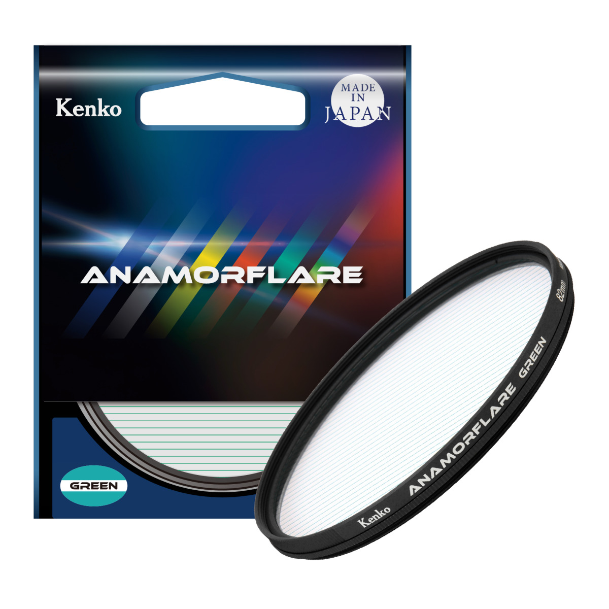 82.0 ANAMORFLARE Green Lens Flare Filter